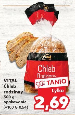 Kaufland Chleb rodzinny vital oferta