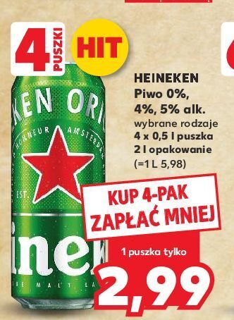 Kaufland Piwo heineken oferta