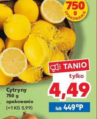 Kaufland Cytryny oferta