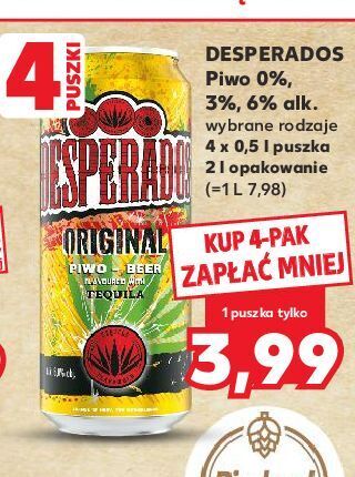 Kaufland Piwo desperados oferta