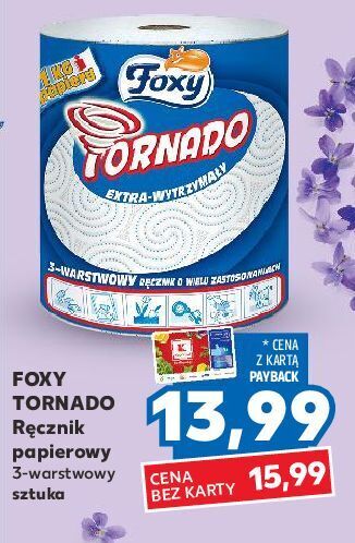 Kaufland Ręcznik kuchenny foxy tornado oferta