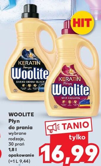 Kaufland Płyn do prania mix colors woolite keratin oferta