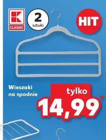 Kaufland Wieszaki na spodnie k-classic oferta