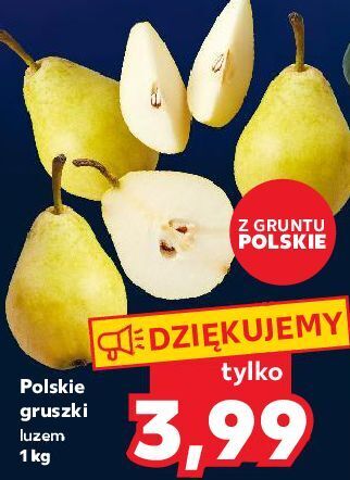 Kaufland Gruszki oferta