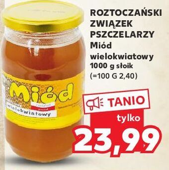 Miód wielokwiatowy roztoczański związek pszczelarzy
