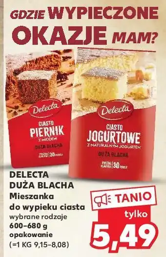 Kaufland Ciasto jogurtowe delecta oferta