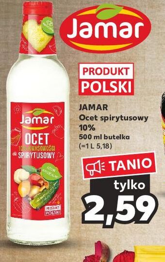Kaufland Ocet spirytusowy 10 % jamar oferta