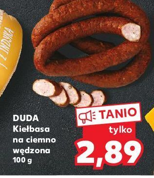 Kaufland Kiełbasa na ciemno wędzona silesia duda oferta