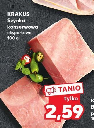 Kaufland Szynka konserwowa eksportowa krakus animex oferta