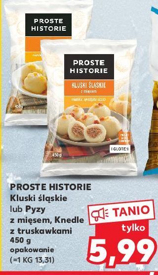 Kaufland Knedle z truskawkami iglotex proste historie oferta