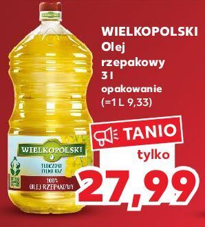 Kaufland Olej wielkopolski rzepakowy oferta