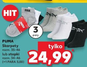 Kaufland Stopki męskie 34-46 puma oferta