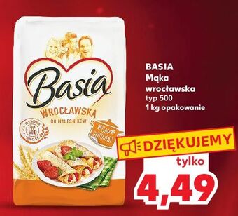 Kaufland Mąka wrocławska basia oferta