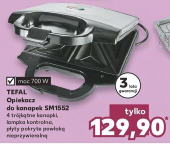 Kaufland Opiekacz sm1552 tefal oferta