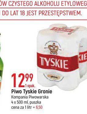 E.Leclerc Piwo tyskie gronie oferta