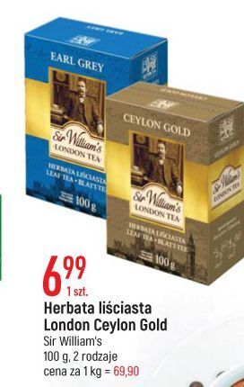 E.Leclerc Herbata earl grey sir william's tea oferta