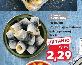 Rolmopsy w zalewie estragonowej herring