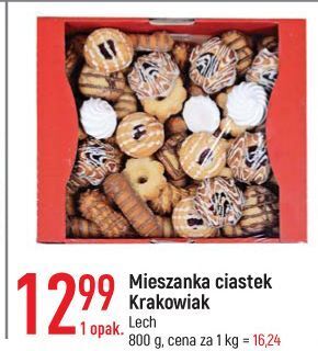 E.Leclerc Mieszanka ciastek krakowiak lech ciastka oferta