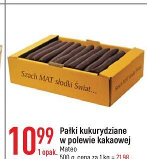 E.Leclerc Pałki kukurydziane w polewie czekoladowej mateo (starachowice) oferta