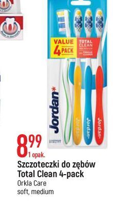 E.Leclerc Szczoteczka do zębów medium jordan total clean oferta
