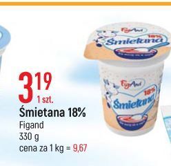 E.Leclerc Śmietana 18% figand oferta