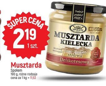 E.Leclerc Musztarda stołowa społem kielce oferta