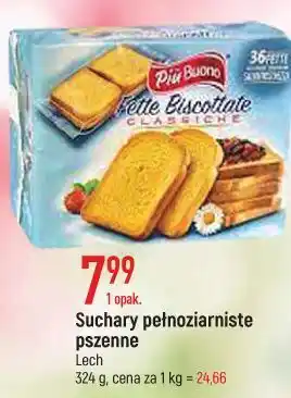 E.Leclerc Sucharki pełnoziarniste pszenne piu buono oferta