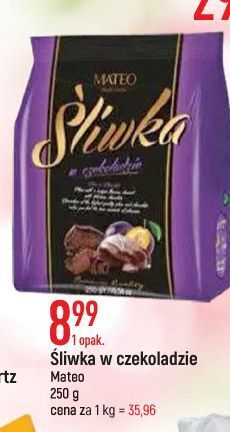 E.Leclerc Śliwka w czekoladzie mateo (starachowice) oferta