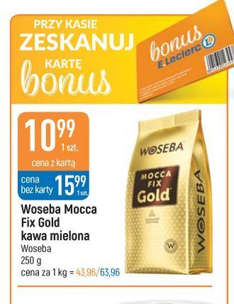 E.Leclerc Kawa woseba mocca fix gold oferta