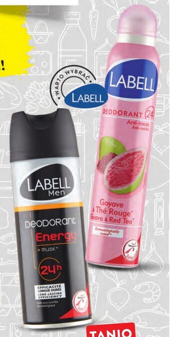 Intermarche Dezodorant labell oferta