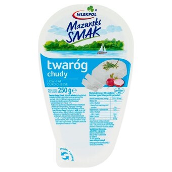Społem Mlekpol mazurski smak twaróg chudy 250 g oferta