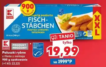 Kaufland Paluszki rybne oferta