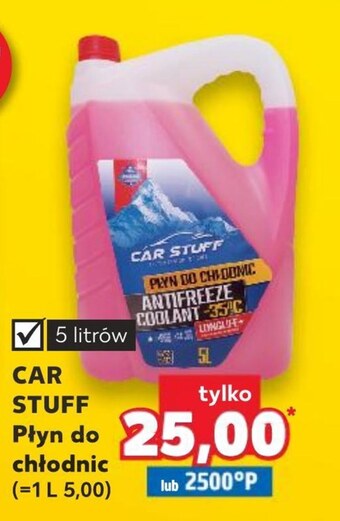 Kaufland Płyn do chłodnic car stuff oferta