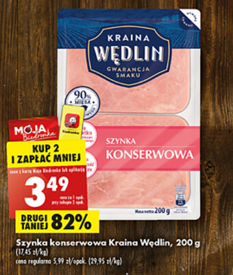 Biedronka Szynka kraina wędlin oferta