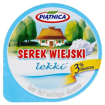 Topaz Piątnica serek wiejski lekki 150 g oferta