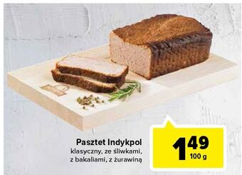 Carrefour Pasztet ze śliwkami indykpol oferta