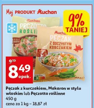 Auchan Pęczak z soczystym kurczakiem auchan różnorodne (logo czerwone) oferta