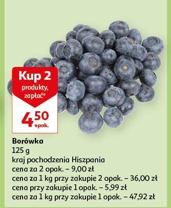 Auchan Borówka amerykańska oferta