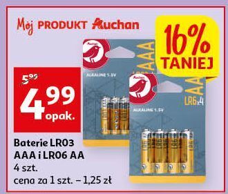 Auchan Bateria lr 06 auchan oferta