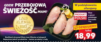 Kaufland Filet z piersi polskiego kurczaka 1kg oferta