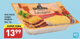 ALDI Mama Mancini Lasagne bolognese 1kg oferta