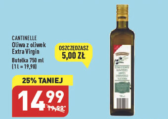 ALDI Cantinelle Oliwa z oliwek Extra Virgin 750ml oferta