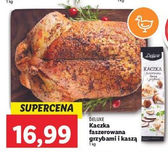 Lidl Kaczka faszerowana grzybami i kaszą deluxe oferta