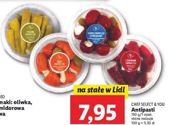 Lidl Żółte papryczki nadziane serkiem chef select & you oferta