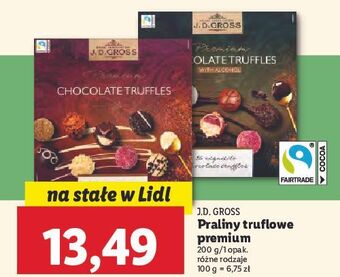 Lidl Trufle z alkoholem j.d.gross oferta
