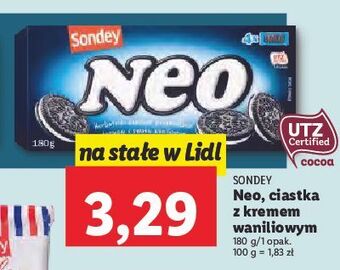 Lidl Ciastka neo sondey oferta