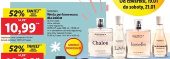 Lidl Woda perfumowana suddenly lovely oferta