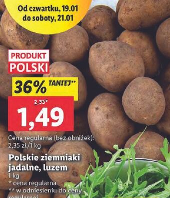 Lidl Ziemniaki jadalne oferta