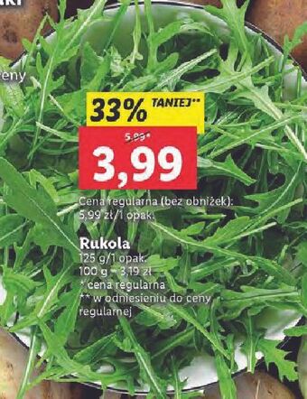 Lidl Rukola oferta