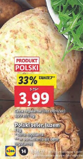 Lidl Seler oferta
